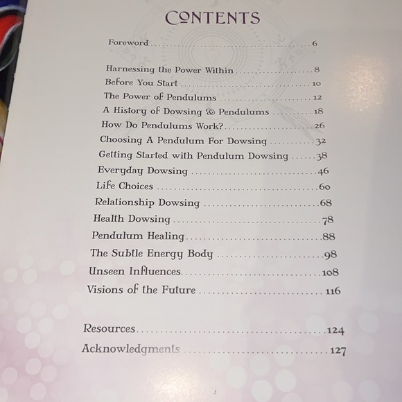 *NEW CONDITION* Pendulums: For Guidance & Healing Hardback Book, 128 pages - Picture 3 of 6